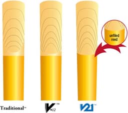 Vandoren Classic Altsaxofoon 2,5 doos met 10 rieten - Riet voor altsaxofoon — thumbnail 3