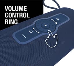 Fresh 'n Rebel Bold M2 - Waterdichte Draagbare Bluetooth Speaker - 24 uur speeltijd - True Blue — thumbnail 2