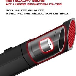 Spirit of Gamer Microfoon – PC Microfoon - Gaming Microfoon – Optimale Geluidsopname – Omnidirectionele microfoon – Multifunctioneel – zwart — thumbnail 4