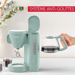 Moulinex Morning FG2M1310 - Filterkoffiezetapparaat - 1,25L - Warmhoudfunctie - Groen — thumbnail 3