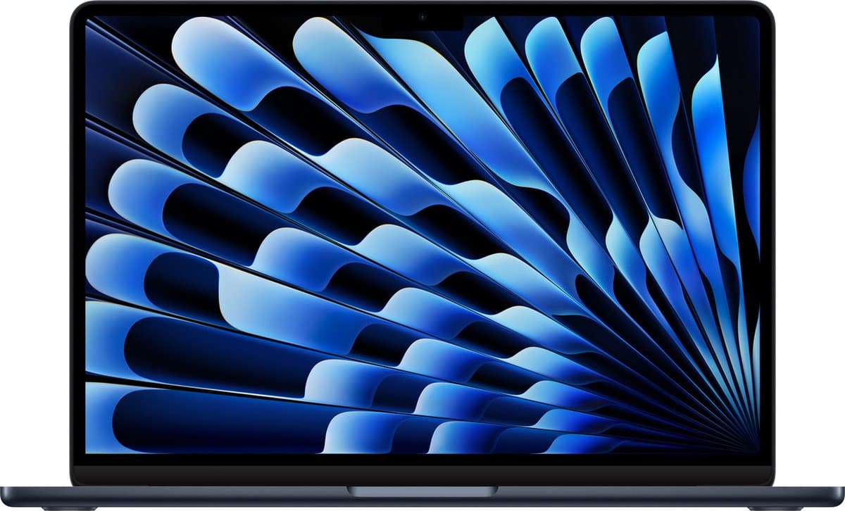 Apple MacBook Air (2024) - MXCV3N/A - 13.6 - M3 - 16 GB - 512 GB - Midnight — afbeelding 1