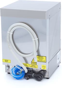 Glazenspoelmachine - 35 x 35 cm - met Afvoer-, Glansspoel- en Zeeppomp - Digitaal Display - 230V — thumbnail 5