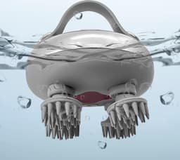 Pro Scalp Massager - Hoofdhuid Massager - Elektrisch Hoofd Massager met 3 Knedende Modi en 4 Vervangende Massagekoppen - Draagbaar Handheld IPX7 Waterdicht Hoofd Massager voor Haargroei en Lichaamsontspanning — thumbnail 2