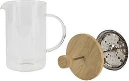 Koffiepot met Zuiger Bergner LOVERS 800 ml Beige — thumbnail 1