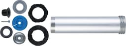 Milwaukee 4932352844 310 ml aluminium worstenbuisvat. Accepteert standaard 310 ml worststijl materiaalverpakkingen en 380 ml patronen. Vereist zuigerstang 49520660 CGun 400 ml alum P1M — thumbnail 1