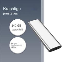 Harde schijf extern - 240GB - Zilver — thumbnail 5