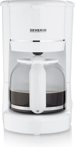 Severin KA 4323 Filter-koffiezetapparaat - met afwasbaar permanent filter - 900 Watt - Wit — thumbnail 1