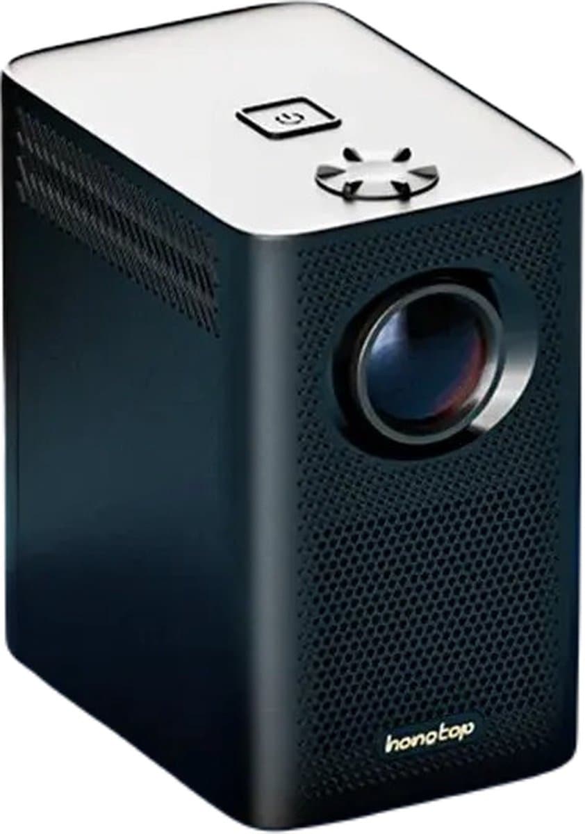 Projector - 5G - 10.000 Lumen - 50 tot 100 inch scherm - Android 10 - Mini Beamer met WiFi - Handmatig projectiescherm - Surround set Home Cinema - Projector - Mini beamer - Mini projector - Thuisbioscoop — afbeelding 1