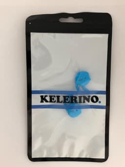 KELERINO. Anti-slip siliconen earhooks / earhoox / oorhaken geschikt voor Airpods 1 & 2 - Lichtblauw — thumbnail 5