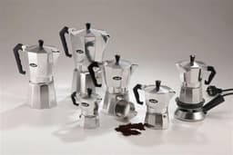 Espresso kan Pezzetti, 3-kops Italexpress - aluminium espresso maker — thumbnail 2