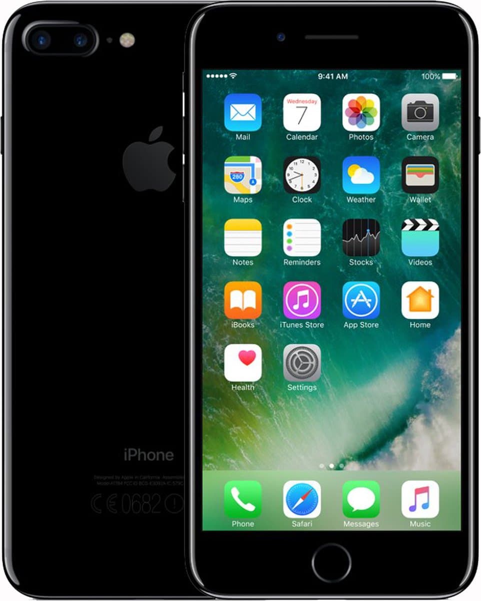 Apple iPhone 7 Plus - 32 GB - Gitzwart — afbeelding 1