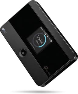 TP-Link M7350 - 4G (CAT4) draagbare wifi-router, MiFi, kleurendisplay, 150 Mbps, 2000 mAh accu (8 uur), verbindt met 10 apparaten tegelijk, eenvoudige installatie, kleur: zwart — thumbnail 4