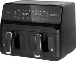 Teesa AIR FRYER DUAL POT XXL - Heteluchtfriteuse - 2700W - 8L - Twee Kommen — thumbnail 5