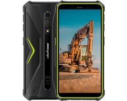 Rugged Smartphone Ulefone Armor X12 4G A22 3GB 32GB 4860-5W A13 Go, Black w Green