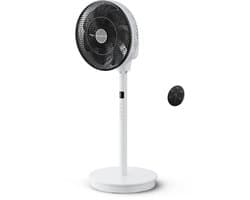 Rowenta Turbo Swift Silence QV5040 - Statiefventilator - Exstreem stil - 20 Snelheden - Verstelbaar in 3 hoogtes - Krachtige & Energiezuinige motor - Horizontale + verticale oscillatie - Staande ventilator