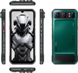 OUKITEL WP68 Air Rugged Smartphone 5G - 6,88" 120Hz - 36GB RAM - 512GB ROM - 8000 mAh 45W - Gemini AI - Android 16 - NFC GPS - Groen — thumbnail 4