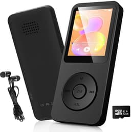 MP3 Speler 32GB - Bluetooth 5.3 - HiFi Muziekspeler - 1,8 Inch TFT Kleurenscherm - Ingebouwde Luidspreker - FM Radio - Spraakrecorder - E-Book - Inclusief Hoofdtelefoon -Uitbreidbaar tot 128GB — thumbnail 1