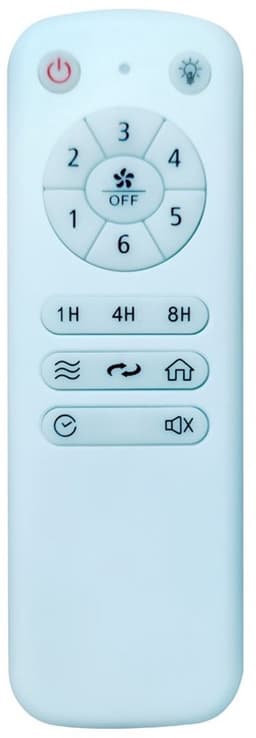 CristalRecord - Plafondventilator Byan Ø 91 cm outdoor IP65 grijs wit — thumbnail 2