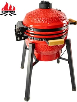 Kamado Auplex BBQ Grills EGG Charcoal Barbecue 16 Inch - Rode — thumbnail 4