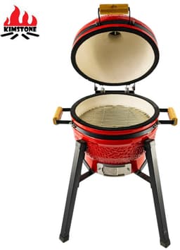 Kamado Auplex BBQ Grills EGG Charcoal Barbecue 16 Inch - Rode — thumbnail 3