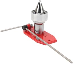 Dailygoods- Bladbalancer Hoge Sterkte - Muurbevestiging - Verstelbare Peilstok - Trekmagneet 120 lb - Compatibel met -Matic - Geschikt voor mesgatmaten 5/16" tot 1-1/2 - Messenbalancer — thumbnail 4