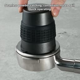 Doseerbeker Koffie - Koffie Accessoire - Espresso Bereiding - Met Puckscherm - Gemiddelde Capaciteit - Zwart — thumbnail 5