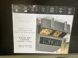 Digitale Airfryer met Dubbele Mand - 10.4 Liter - Antiaanbaklaag — thumbnail 3