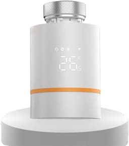Slimme thermostaat - Radiatorregelaar - Energie besparen - Draaibaar display - 89 x 54 x 54 mm - Wit — thumbnail 1
