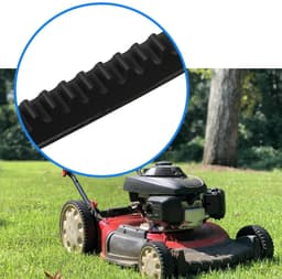 Dailygoods- Grasmaaier V-riem 48175 - Tanden - Rubber - 700x13x9.5mm - Duurzaam - Betrouwbare krachtoverbrenging — thumbnail 5