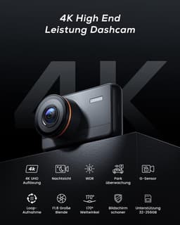 Dashcam - 4K UHD - WDR-nachtzicht - Wifi-verbinding - Voor Auto's — thumbnail 2