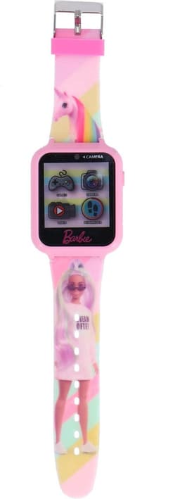Accutime Kinderhorloge Barbie - Smartwatch Kind - Kinderhorloge met Spelletjes - Smartwatch Kinderen - Selfie Camera - Roze — thumbnail 1