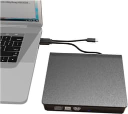 Externe DVD Brander - Optische Drive - Data Archiveren - USB 3.0 Connectie - 2.5 Inch - Gestreepte Model — thumbnail 2