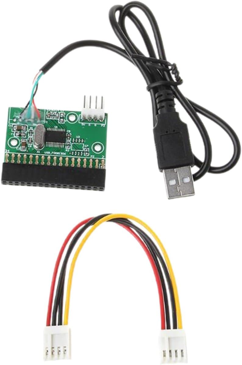 USB Floppy Drive - Externe Diskettelezer - Data Overzetten - Plug and Play - 144 MB - Meerkleurig — afbeelding 1