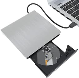 Externe Schijfstation - Optische Drive - Data Overzetten - USB 3.0 Snelheid - 19.3 cm breed - Wit — thumbnail 5