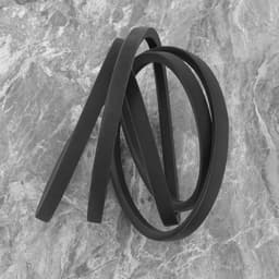 Dekriem Grasmaaier - Aandrijfriem V-snaar - Onderhoud Tuin - Hoge sterkte rubber - 263x0.5 inch - Zwart — thumbnail 4