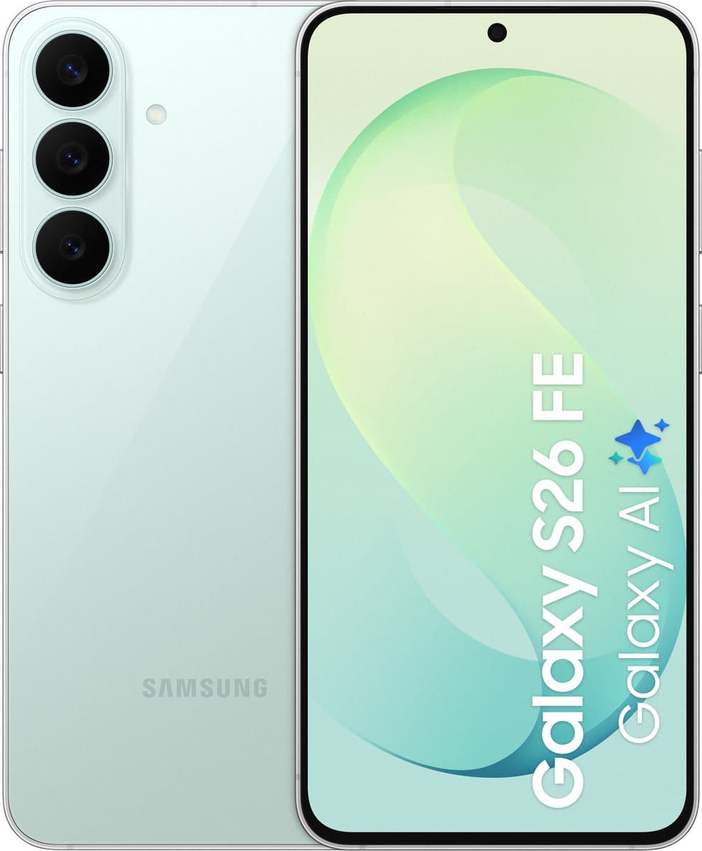 Samsung Galaxy S26 FE - Smartphone - 256GB - Pistachio — afbeelding 1