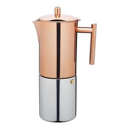 La Cafetière Percolator - Espresso Maker 10 Kopjes - 600 ml - RVS met Koperafwerking - Geschikt voor Inductie — thumbnail 1