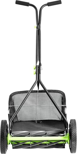 Kooimaaier - Handmaaier Gazon - Gazon Onderhouden - Scheren Gras - 40.6 cm - Zwart — thumbnail 4