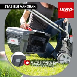 IKRA Bosch 36 V accu-grasmaaier IB-LM 33 voor gazons tot circa 250 m² – inclusief 36V accu (2,0 Ah) en oplader — thumbnail 5