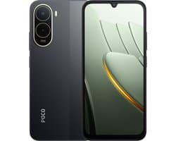 Xiaomi POCO C81 Pro-4G - 4+256GB - Zwart - 6000mAh - 13MP - 120Hz - 6.75"