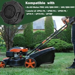 2 stuks tankdop grasmaaier compatibel met Al-Ko Pro 140/160 /QSS OHV, Loncin, Stiga grasmaaier tanksteunen, deksel voor benzinegrasmaaier, reserveonderdelen — thumbnail 2