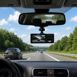 Kiraal Dashcam Compleet - Voor Auto - Voor en Achtercamera - Wifi - Nachtzicht en G-sensor - Inclusief 64GB SD-kaart en Kaartlezer - Super Full HD - Met App - Nederlandse handleiding — thumbnail 5