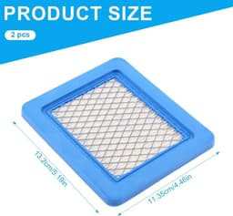 Luchtfilter grasmaaier 2pcs - hoogwaardig materiaal - optimale motorbescherming - voorkomt vuilinvoer - ShopVlot — thumbnail 4