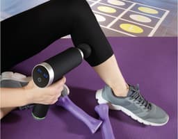 Thijox - Massagepistool voor spiermassage, Elektrisch Massageapparaat met Snelheidsweergave en Batterijlading, LX-013, Spierherstel, Ontspanning, Prof — thumbnail 4