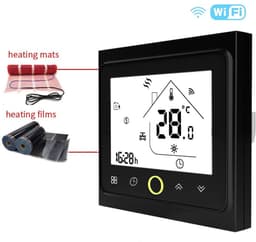 Slimme Thermostaat - Verwarming Controller - Comfort Verhogend - Wekelijks Programmeerbaar - 1 cm - Wit — thumbnail 4