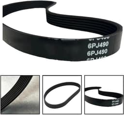 Aandrijfriem Grasmaaier - Reserveonderdeel Rubber - Gazon Onderhoud - Duurzame Prestaties - Standaard Maat - Zwart — thumbnail 4