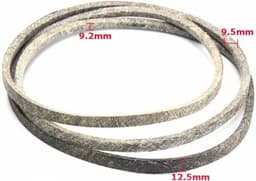 Grasmaaier Aandrijfriem - Vervangende Riem - Gazon Onderhoud - Aramide Koord Constructie - 0.5 x 91 Inch - Zwart — thumbnail 5
