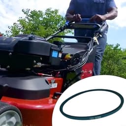 Aandrijfriem Grasmaaier - Vervangingsriem - Gazon Onderhoud - Aramide Constructie - 30 inch - Groen — thumbnail 2