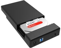 Let op type!! ORICO 3588US3 USB 3.0 Type-B 2.5 / 3.5 inch SSD / SATA HDD harde schijf behuizing voor Laptop Computer Desktop PC (zwart)