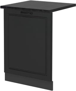 Vaatwasserfrontpaneel - Vaatwasserdeur Paneel - Keuken Integreren - R-Line Keuken Design - 60 cm - Antraciet — thumbnail 1